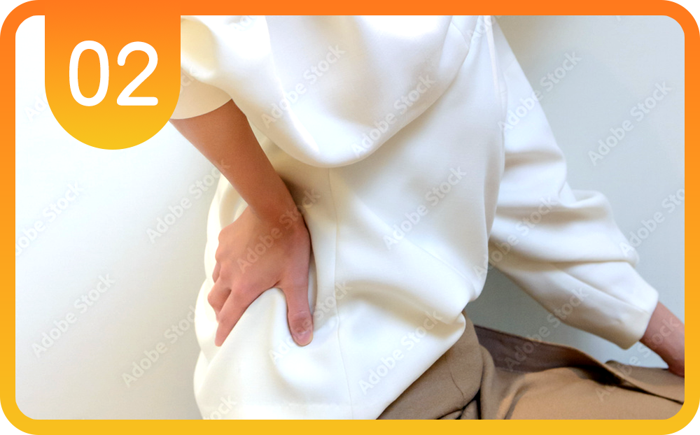 姿勢のゆがみ・産後のお悩みに